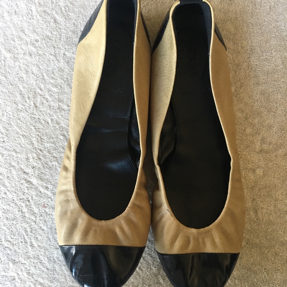 J. Crew ballet leather shoes
